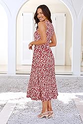 STYLEWORD Women's Casual Summer Tank Dress Crewneck