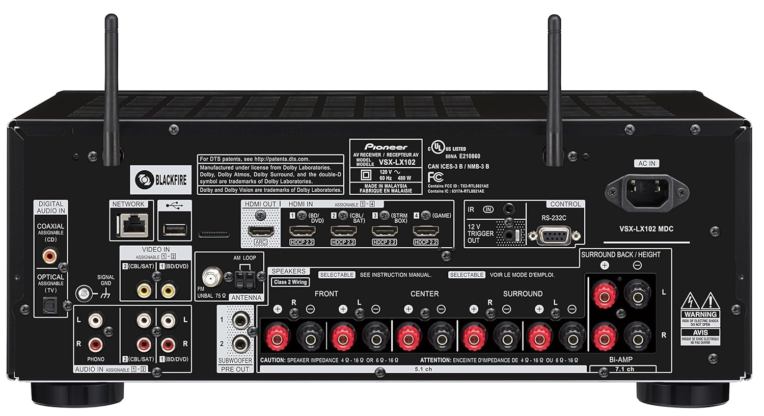 [Amazon.ca] Pioneer Elite Audio & Video Component Receiver Black (VSX
