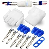 TE/AMP 3-Pin 20A Sealed Mate N Lok Wiring Connector 2.13mm D, Latch Lock 14-20 GA