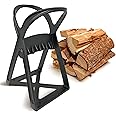 KABIN Kindle Quick Log Splitter - Manual Splitting Tool - Steel Wedge Point Splits Firewood Like A Boss Safely & Easily