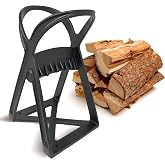 KABIN Kindle Quick Log Splitter - Manual Splitting Tool - Steel Wedge Point Splits Firewood Like A Boss Safely &amp; Easily