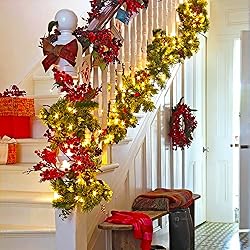 JMEXSUSS Christmas String Lights Warm White, 91.5ft