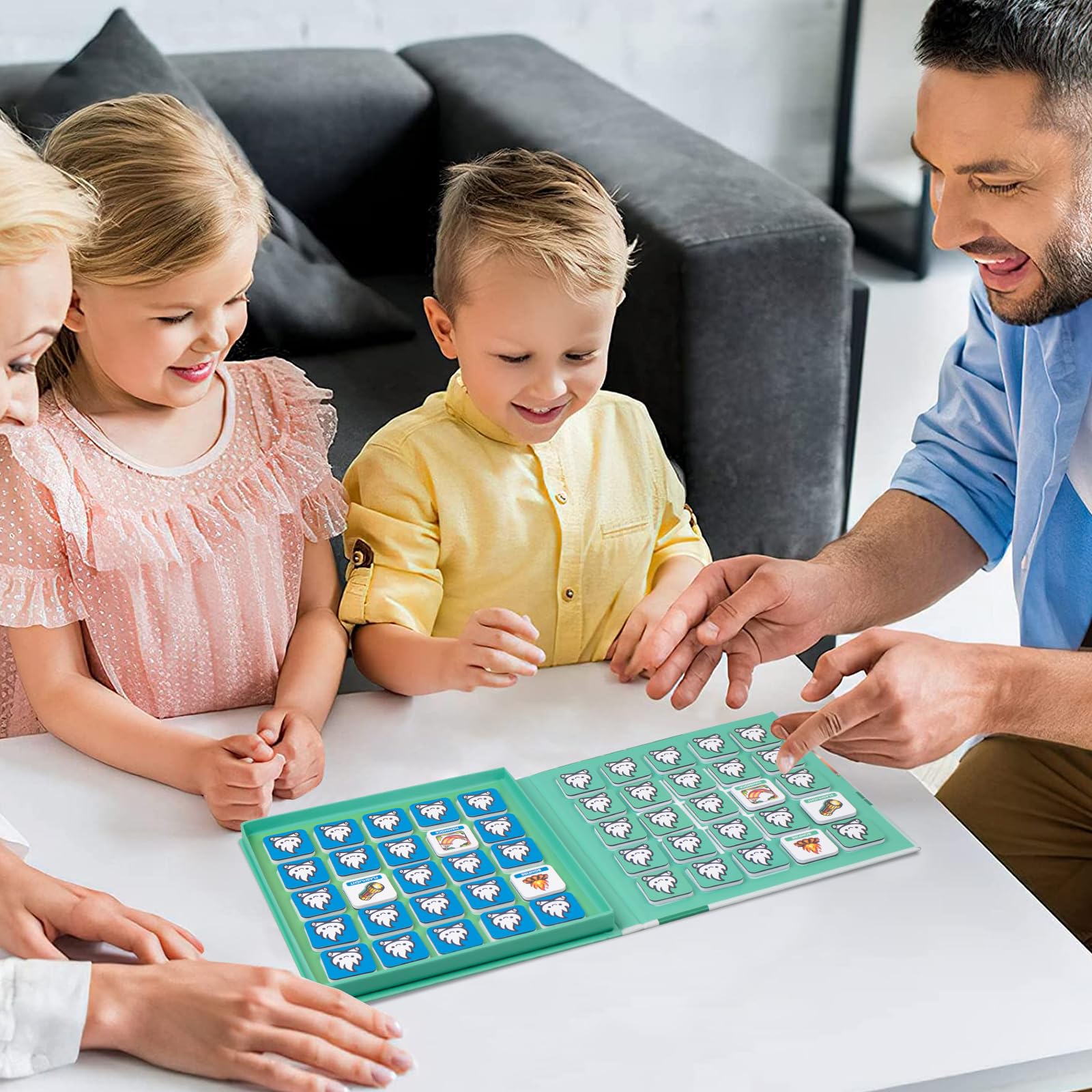 Travofun Magnetic Memory Matching Games for Toddlers Ages 3 +,Travel Games for Kids, Fun Educational Toys for Summer Camp & Road Trips.