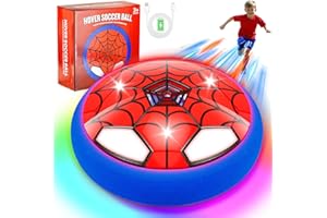 Hover Soccer Ball for Kids,Boy Birthday Gifts, Indoor Outdoor Toy Games Gift for Boys Age 4, 5, 6, 7, 10, 11, 12 Year Old,Lig