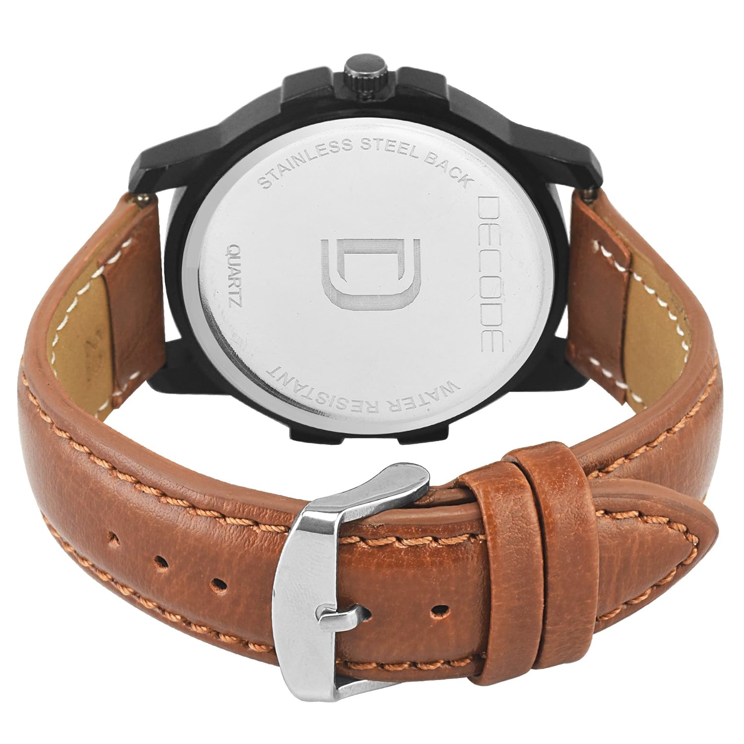 decode matrix analogue black dial men's & boy's watch -exquisite black brown collection
