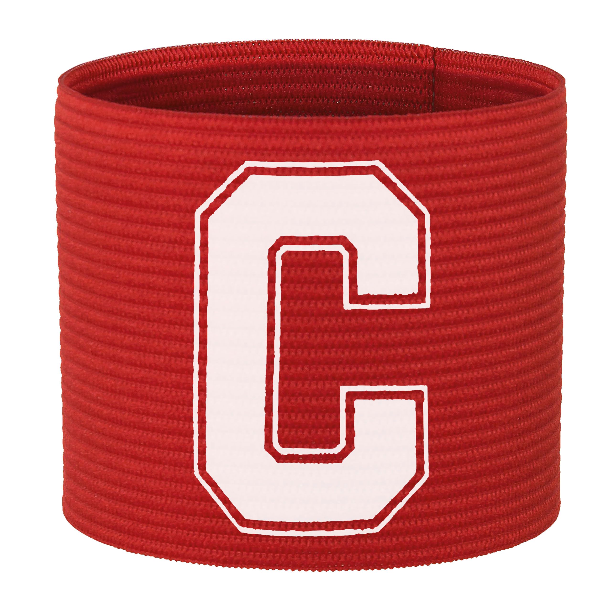 55 Sport Football Adult & Junior Captain's Armband - Adult - Red