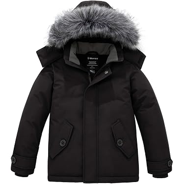thumbnail image 2 of A2Z 4 Kids Boys Padded Bubble Jacket - Winter School Coat, 5-13 Years, Black, 100% Polyester 2 of 5