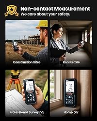 Laser Measure, DTAPE 165 Ft Digital Laser Distance