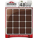 X-PROTECTOR Felt Furniture Pads - 48 PCS 1" - Felt