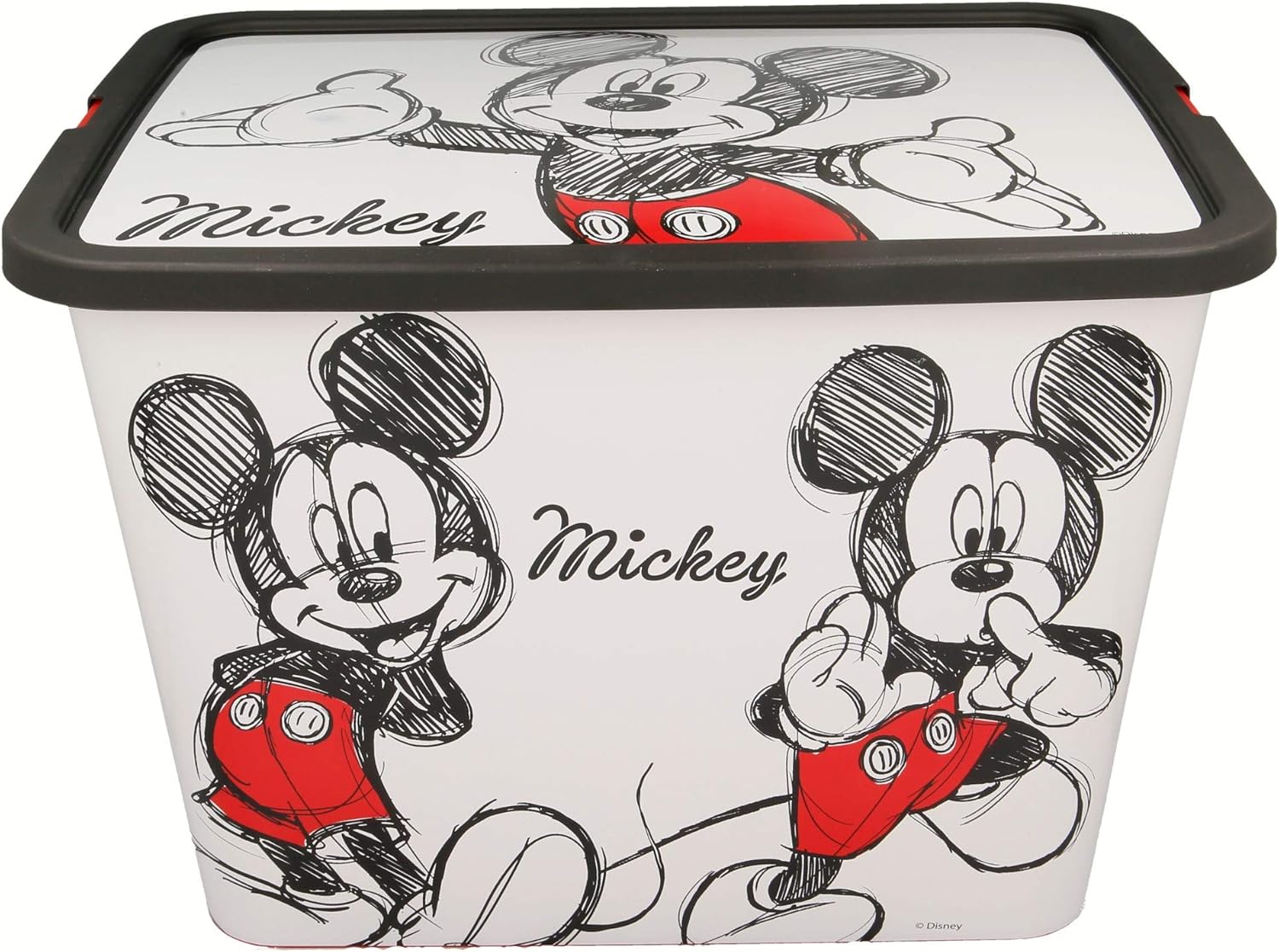 Mickey Mouse Storage Box Click Stor ST02646 Amazon.co.uk Toys & Games