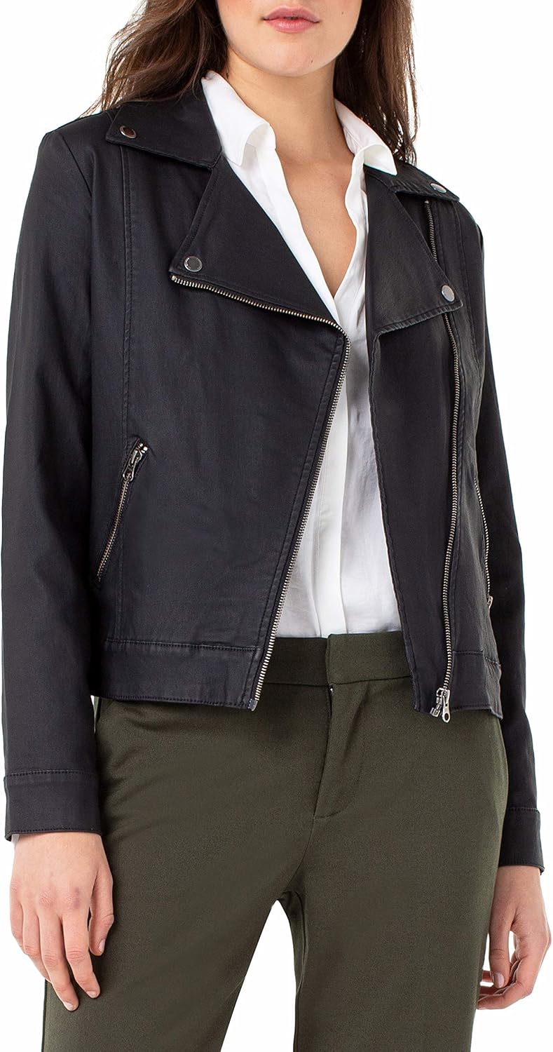 liverpool bradford moto denim jacket