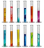 EISCO 12PK Graduated Cylinders, 100mL - Class B