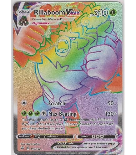 rillaboom v pokemon card price Shiny Rillaboom V SSR 304/190 S4a Shiny Star V - Pokemon Card Japanese