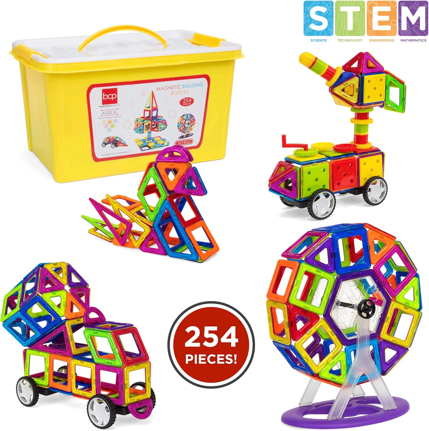 bcp magnetic building tiles