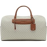 MICHAEL Michael Kors Womens Jet Set Travel XL Weekender Vanilla/Acorn XL One Size