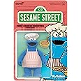 Super7 Sesame Street Reaction Figures Wave 04 - Chef Cookie Action Figure