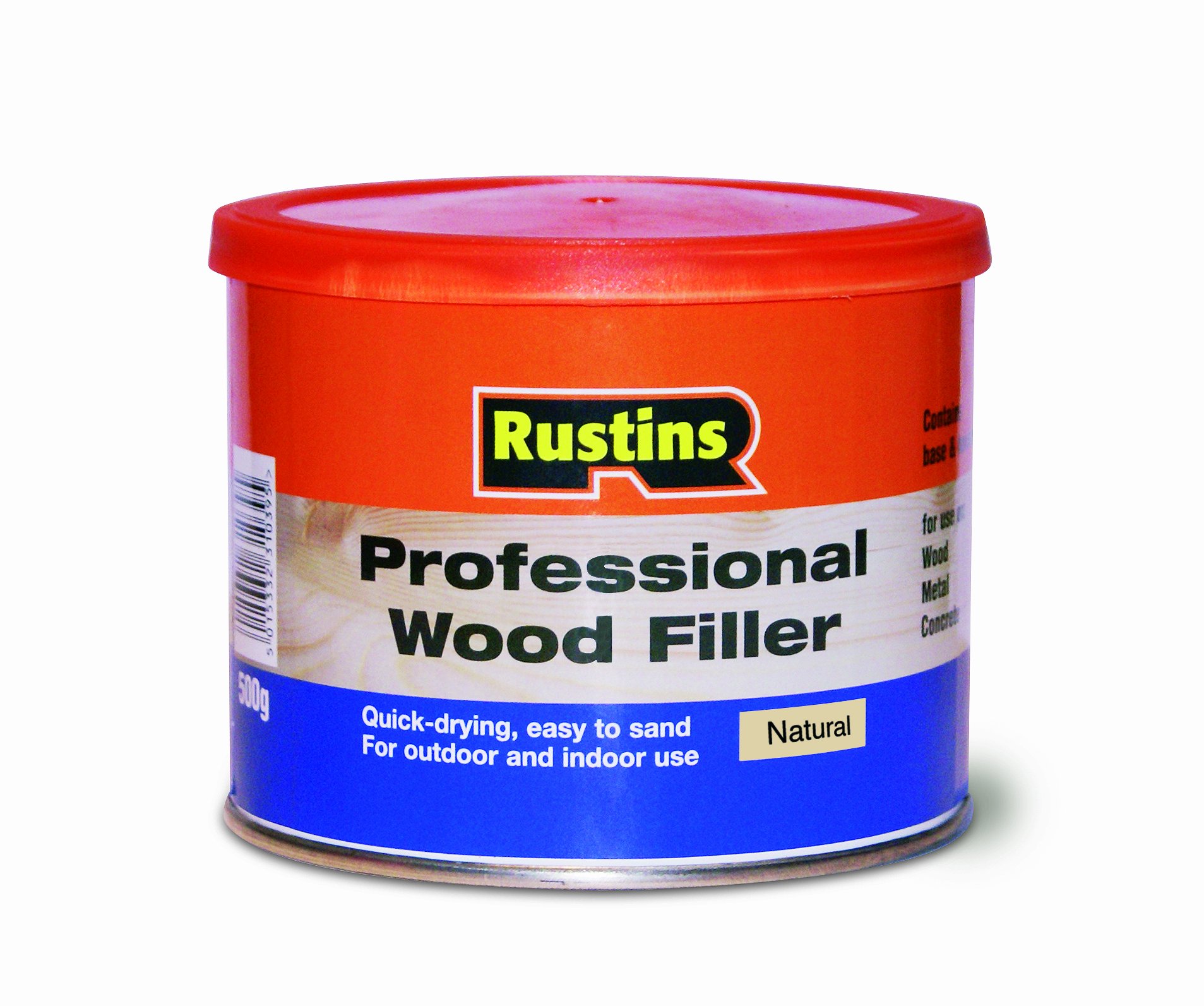 Rustins Professional Wood Filler Natural 1KG