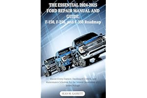 THE ESSENTIAL 2024-2025 FORD REPAIR MANUAL AND GUIDE: F-150, F-250, and F-350 Roadmap: Master Every Feature, Dashboard Contro