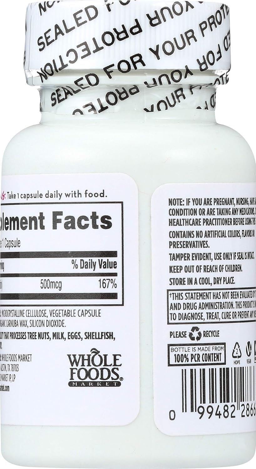 365 Everyday Value, Biotin 500mcg, 60 ct: Health & Personal Care