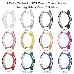 [12 Pack] YUVIKE Watch Screen Protector Compatible
