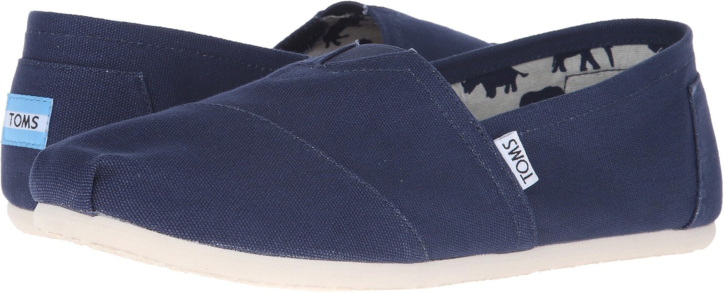 women's classic canvas shoes by toms