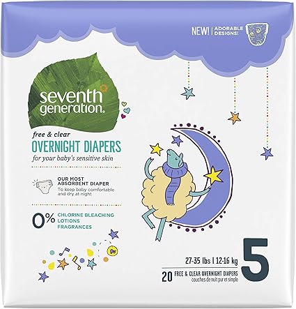 seventh generation overnight diapers