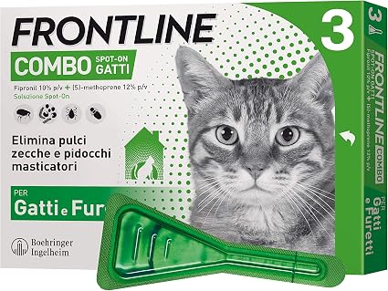Frontline Combo Spot On Cats 3 Pipettes De 0 5 Ml Amazon Fr Cuisine Maison