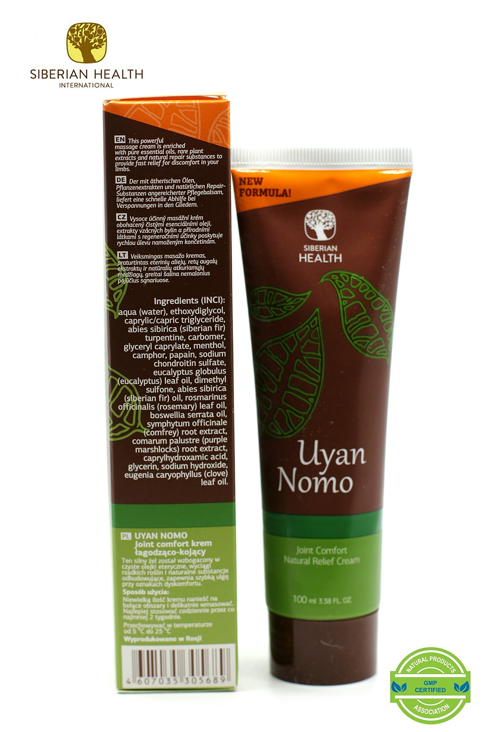 JOINT & BACK PAIN RELIEF Cream Uyan Nomo, MUSCLE RELAXATION, NECK