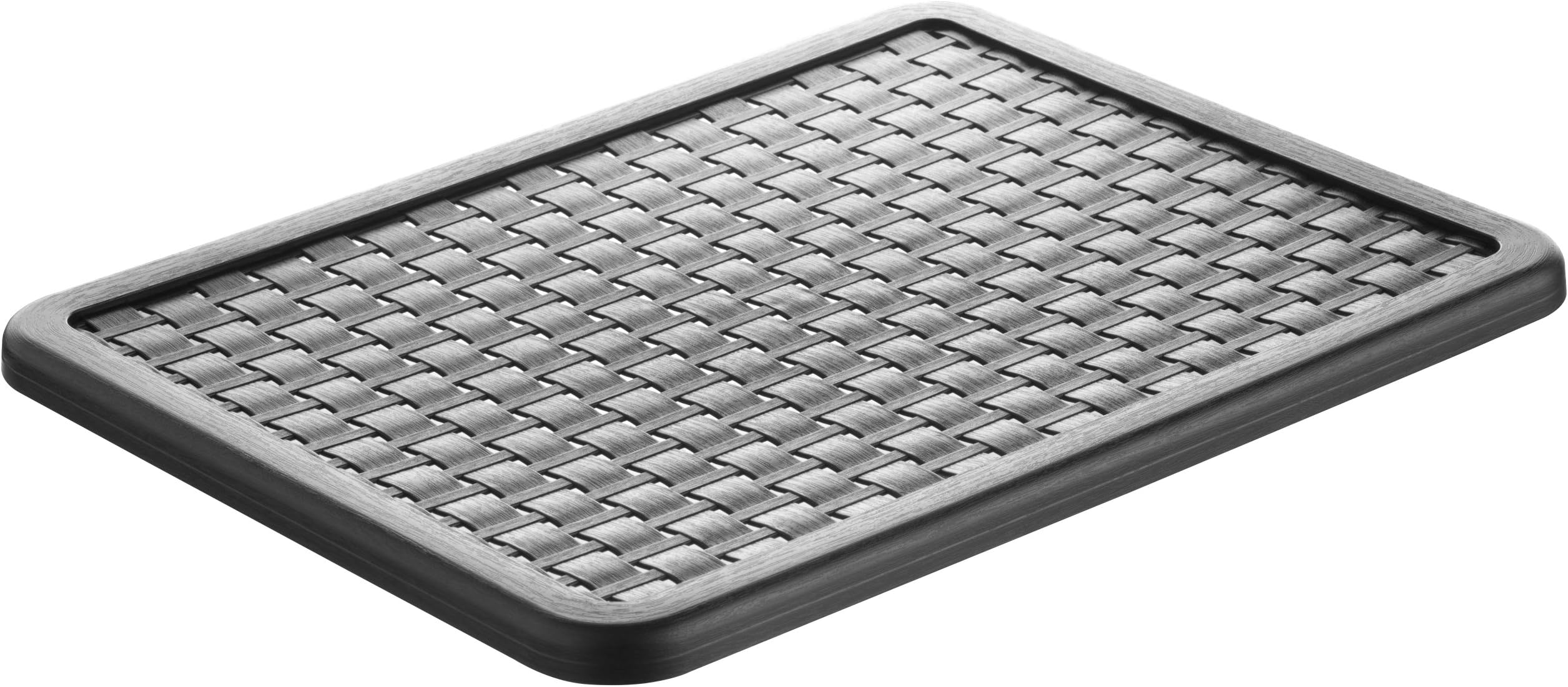 Rotho "Country A4 Lid for Basket, Black