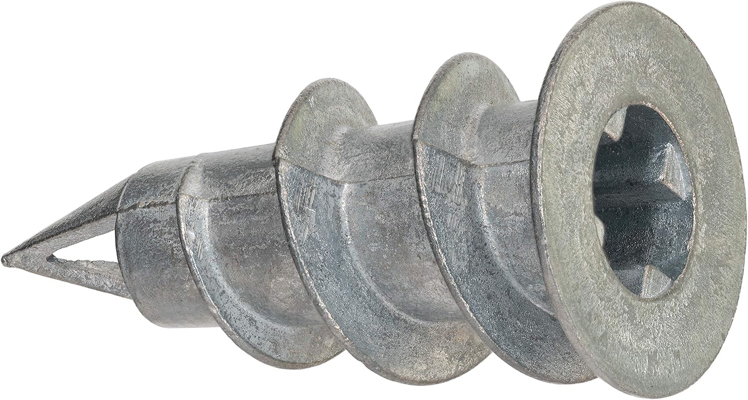 Heavy Duty Metal SelfDrill Plasterboard Fixings with Screws 20pk