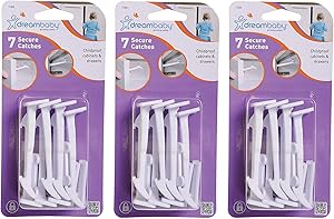 Dreambaby Secure Catches Safety Locks (Pack of 21)