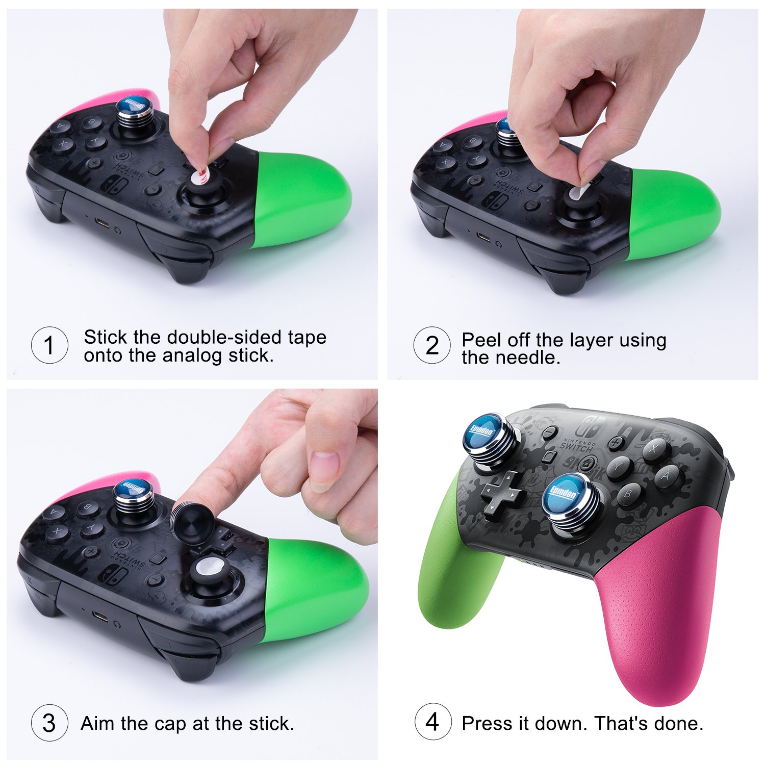 Mua Nintendo Switch Procon Joycon Assist Cap Tren Amazon Nhật Chinh Hang Fado