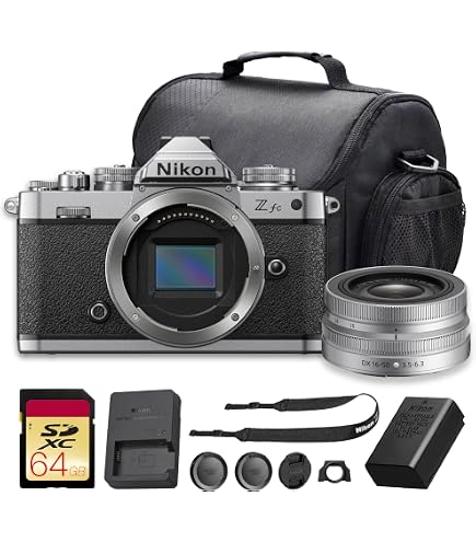 Amazon.com: Nikon Zfc Mirrorless Camera with 16-50mm Z Lens Silver