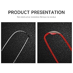 Carbon Fiber Car Central Air Outlet Sticker Decal