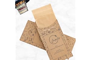 LUMOS PRODUCTS Small Freeze Dryer Parchment Paper, Custom fit for Small Harvest Right Trays, 100% Natural Unbleached Wood Pulp, (13 5/16" x 7")