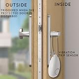 D.A.Y. Republic Door Window Knob Handle Alarm 98dB Vibration Trip Sensor LED view 3