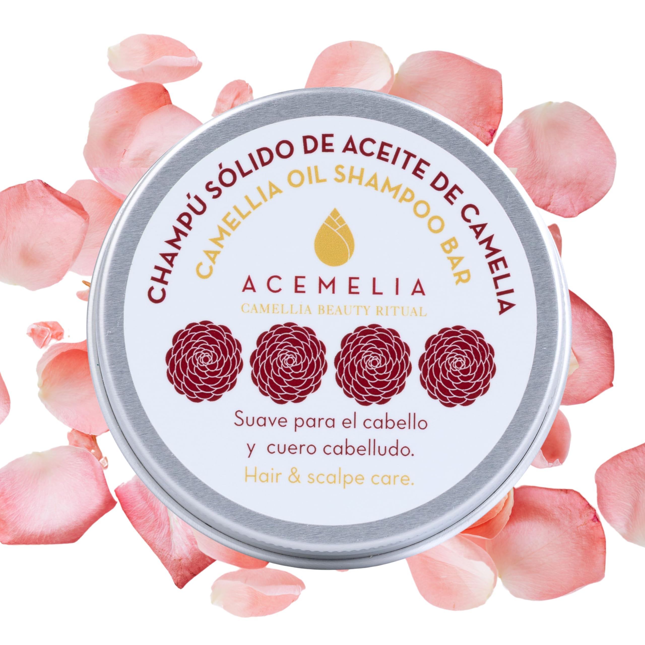 Solid Shampoo with Camellia Oil, sulfate-free, paraben-free, and silicone-free - Curly Method