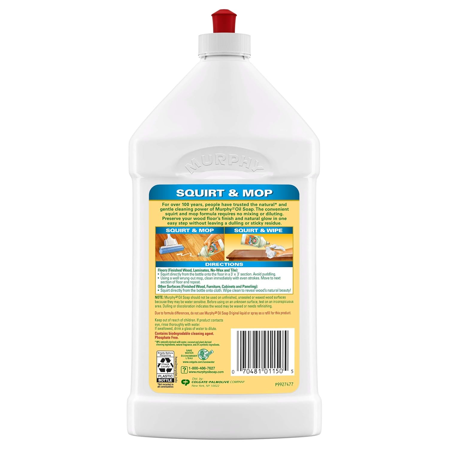 Amazon Com Murphy S Oil Soap Squirt And Mop Ready To Use Wood