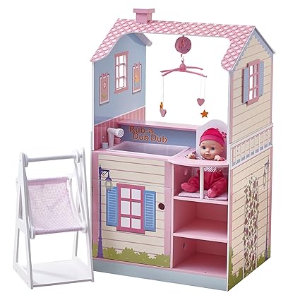 Teamson Kids All In One 18 Inch Baby Doll Nursery Station