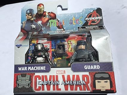 Amazoncom Marvel Minimates Captain America Civil War Guard