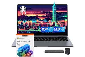 Samsung Galaxy Book4 15.6" FHD AMOLED Touchscreen 2-in-1 Laptop, Intel Core i7 150U, 16GB DDR5 RAM, 1.5TB(512GB SSD+1TB Docki