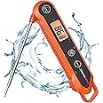 ThermoPro Waterproof Digital Instant Read Meat Thermometer Kitchen Cooking Food Thermometer with Backlight Steak Oil Fry Cand