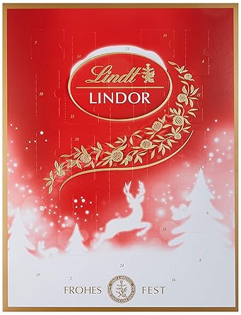 Lindt Lindor Adventskalender 2018, 1er Pack (1 x 290 g)