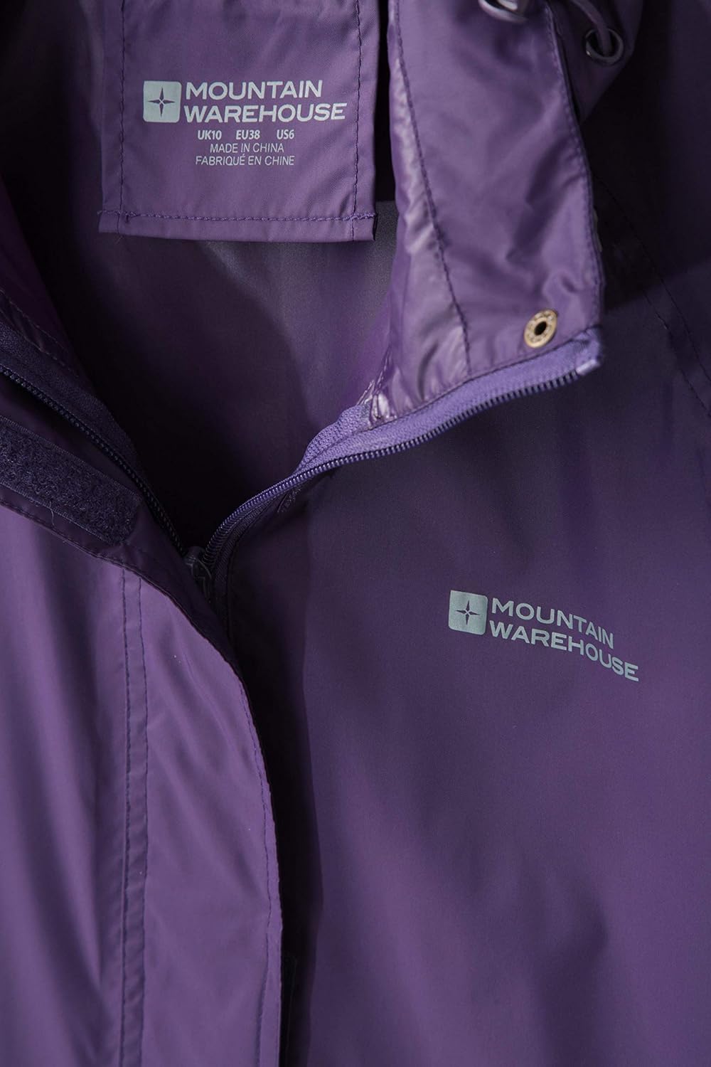 Mountain Warehouse Pakka Womens Waterproof Rain Jacket – Packable: Clothing