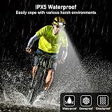 Blukar Head Torch Rechargeable 2 Pack 2000L 8 Modes IPX5 Sensor Light view 7