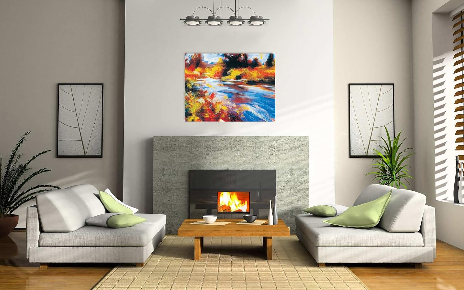 Artopweb Decorative Panel, Engineered Wood, Multicolour, 80x60 Cm, 80L x 60W cm - Image 3