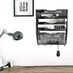 EASEPRES 5 Pocket Mesh Hanging File Organizer with