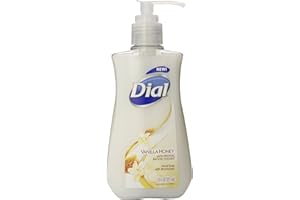 Dial Liquid Hand Soap, Vanilla Honey with Protein Packed Yogurt, 7.5 Fl Oz, Packaging may vary
