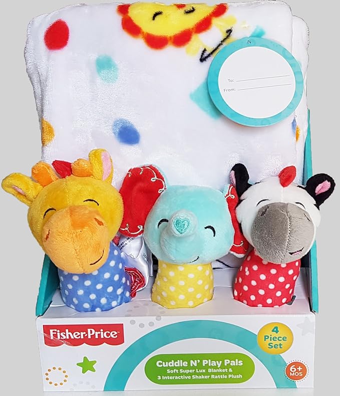 Fisher Price Cuddle N' Play Pals Soft 