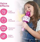 Move2Play Kids Karaoke Microphone with Bluetooth & Preloaded Songs view 4